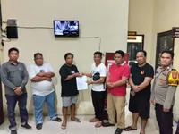 Korban Kekerasan di SPBU Samuda Sepakat Berdamai setelah diberi Uang Santunan dan Pengobatan
