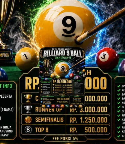 Open Tournament Billiard 9 Ball Handicap 3 Siap Digelar, Perebutkan Hadiah Rp15,5 Juta