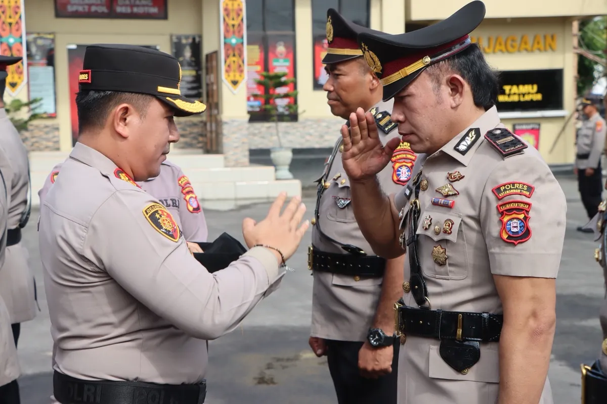Banyak yang Bergeser! Mutasi Besar Polres Kotim, Ini Nama-namanya